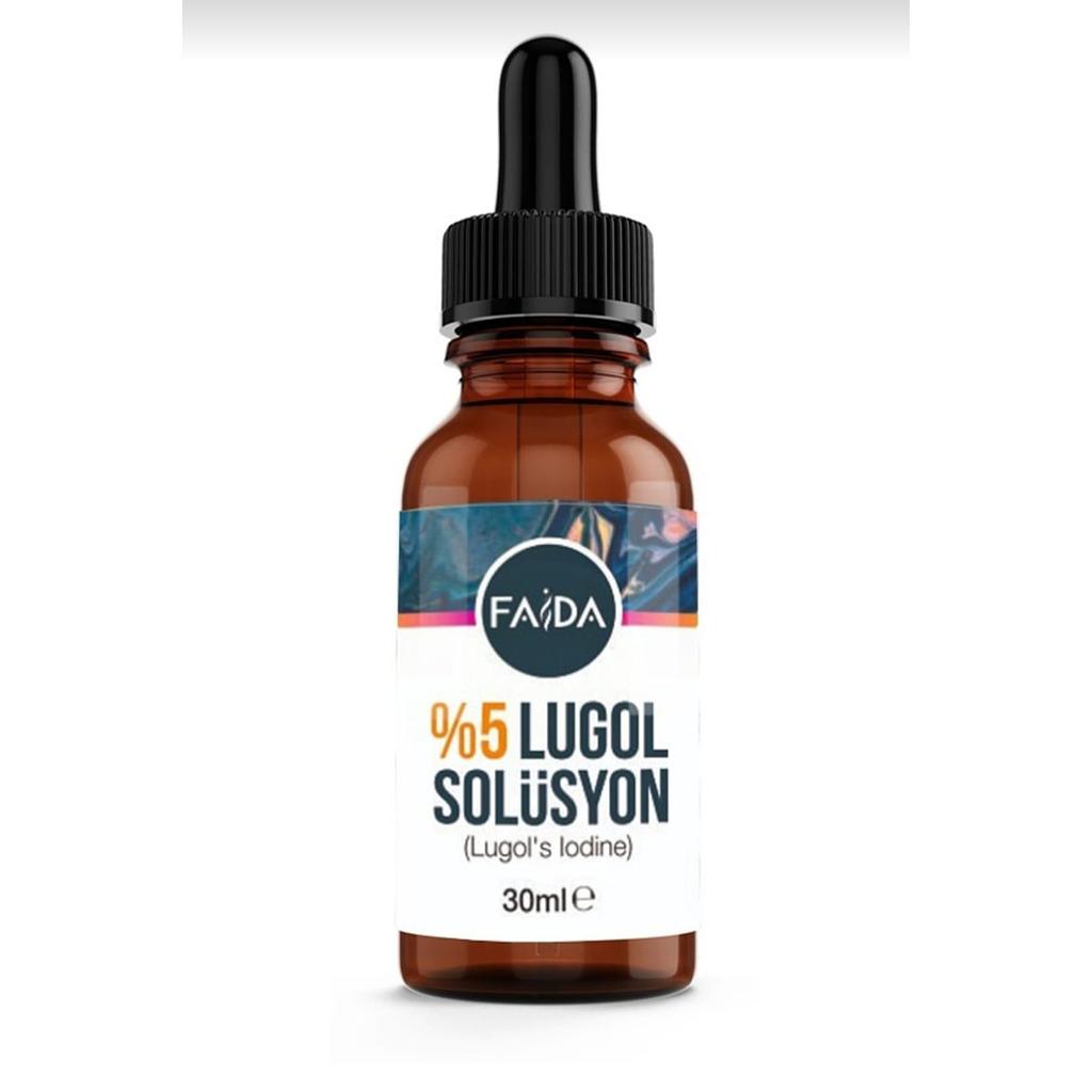 %5 Lik Lugol Solüsyonu- %5 Lugol's Iodine(30 ml)